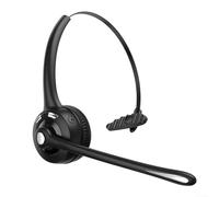 Headset, Wireless Headphone with Microphone for Call Centre Customer Service Driver