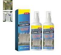 Headstone Cleaner for Graves,Headstone Restoration Kit & Monument Cleaning Spray, Gravestone Cleaner Kit, Tombstone Cleaning Solution Removes Dirt, Moss, and Plant Growth, 100ML/3.38 FL OZ (2Pcs)