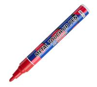 Headstone Lettering Paint, Paint Pen for Tombstone Inscriptions, Waterproof, Weather-Resistant Marker with Precision Tip, Red