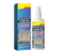 Headstone Restoration & Cleaning Spray,100ml/3.4oz Stone Cleaner Gravestone & Kit,Tombstone Cleaning Monument CleaningSpray,