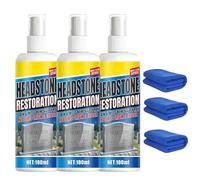 Headstone Restoration & Cleaning Spray, Tombstone & Monument Cleaning Spray, Stone & Tile Intensive Cleaner, Highly Effective Headstone Cleaner for Graves Cleaner for Marble, Tile (1)
