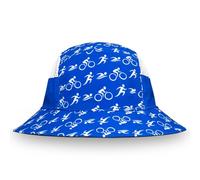 Headsweats Performance Running Bucket Hat, Royal, S/M