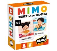 HEADU - Action Mime for Children - Emotions, Lexicon and Body Coordination | Educational Game Children 3-6 Years, Learn Non-Verbal Language, Easter Christmas Gift Idea, Made in Italy