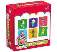 HEADU | CoComelon Baby Memo - 50 large cards to develop memory skills | Educational Games & Puzzles | Ages 2-5 years