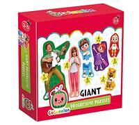 Headu CoComelon Giant Progressive Puzzle - 6 Increasingly Difficult Puzzles, Ages 2-5 Years