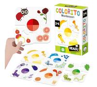 Headu -Colorito Montessori, Educational Toys, Puzzles for Kids, Kids Puzzle, Group & Match Colours, Educational Game, Learning Games, Kids Jigsaw Puzzles, Ideal for 2-4yrs