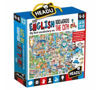 Headu | Easy English 100 Words The City | Fun Educational Learning Set