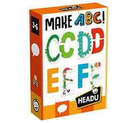 HEADU Make ABC | Educational Toys, Learn the Alphabet, Matching Game, Recognise Letters, Educational Jigsaw Puzzle, Ages 3-6 Years