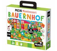 Headu Mein Montessori Farm Assignment Game Educational Game from 2 Years Puzzle