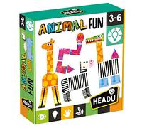 HEADU | Montessori Animal Fun - quirky animal characters to assemble | Educational Games & Puzzles | Ages 3-6 years