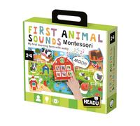 HEADU Montessori First Animal Sounds | Educational Toys, Learn Farm Animal Sounds, Learn About The Farm, Musical Game, Ages 2-4 Years