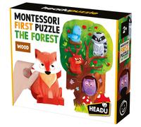 HEADU Montessori First Jigsaw Puzzle the Forest | Educational Toys