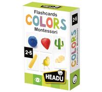 Headu - Montessori Flashcards Colors, Learning Resources, Toddler Learning Toys, Colour Perception, Shade Recognition, Kids Learning Toys, Age 2-5 Years