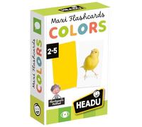 Headu - Montessori Flashcards Colours, Learning Resources, Toddler Learning Toys, Colour Perception, Shade Recognition, Kids Learning Toys, Age 2-5 Years