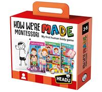 HEADU | Montessori How We are Made - my first game about the human body | Educational Games & Puzzles | Ages 3-5 years