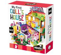 HEADU My First Doll's House | Educational Toys, Bringing Characters to Life, Learning to Act, Developing Imagination, Arts and Crafts, Ages 4-8 Years