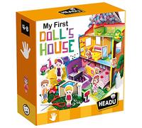 HEADU My First Doll's House | Educational Toys, Bringing Characters to Life, Learning to Act, Developing Imagination, Arts and Crafts, Ages 4-8 Years