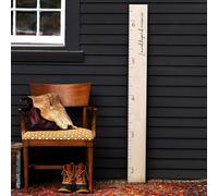 HEADWATERS STUDIO Boho Growth Chart for Wall - Height Board Growth Chart Wooden Growth Chart for Wall Kids Measuring Chart for Wall Height Chart Growth Chart for Kids (Love Beyond Measure, Natural)