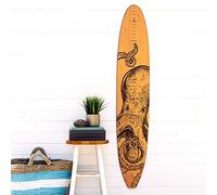 Headwaters Studio Surf Board Growth Chart - Wooden Surfboard Decor, Small Surfboard, Baby Growth Chart for Wall, Baby Wall Growth Chart, Baby Measuring Board, Grow Chart for Wall Kids - 57"x10.5"