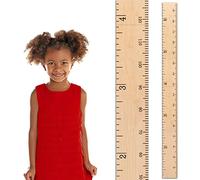 HEADWATERS STUDIO Wooden Growth Chart for Wall - Wooden Height Chart for Kids, Child Height Wall Chart, Height Measurement for Wall, Kids Sizing Chart, Height Ruler for Wall - Natural (63"x5.75")