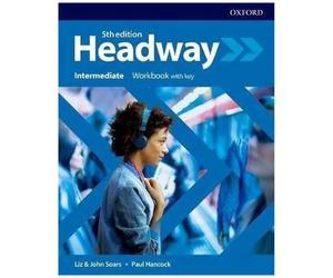 Headway 5E Intermediate Wb + Key Oxford Liz Soars Angielski Polska Książka Polis