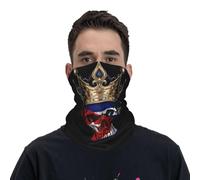 Headwear Cuba Cubans Flag Crown Skull Neck Scarf Washable Half Face Headwear For Motorcycling, Traveling, Yoga