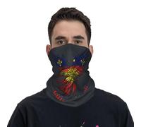 Headwear Guadeloupe Guadeloupe Flag Eagle White Headband Uv Protection Bandana Durable Neck Gaiter For Traveling Camping Fishing 25X50CM