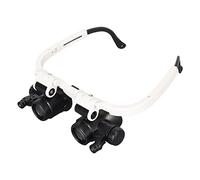 Headwear Repair Magnifier, Headband Magnifying Glasses Electronic High Definition 2pcs LED Light for Jewelry Making