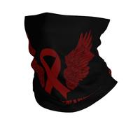 Headwear Sickle Cell Awareness Hair Band Printed Neck Scarf For Motorcycling, Running, Hunting