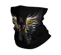 Headwear Virgin Islands Of The United States Flag Bandana Seamless Tube Scarf For Motorcycling, Climbing, Running