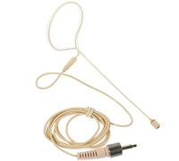 Headworn Microphone 3.5mm Single Earhook Adjustable Boom for Broadcasters | Metal and Sponge Construction, Lightweight Secure Over-ear Fit, Suitable for Voice Amplifiers, Pa Systems, Tour Guiding
