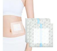 Heagimed 50Pc Ostomy Bag Shower Cover, Waterproof Shower Protector, 10"x10"