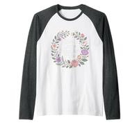 Heal Grow Manifest Flow Spiritual Wellness Mindset Raglan Baseball Tee