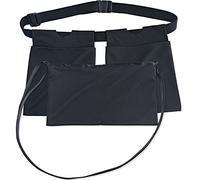 Heal n Hope Mastectomy JP Drain Belt Pouches Holder Neck Shower Bag Convenient for Breast Cancer Reconstruction Post Surgery Tummy Tuck Recovery Bath Pocket Patients Women Black