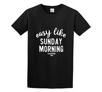 HEAL TH SHOE PAD Lionel Richie Easy Like Sunday Morning 2016 Merch Men Simple Tshirt Black L