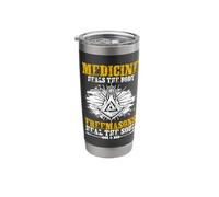 Heal The Soul Masonry Freemasonry Masonic Freemasons Stainless Steel Insulated Tumbler