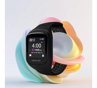 HEALBE GoBe3 - Wearable Health, Fitness and Activity Tracker with Automatic Tracking of Calorie Intake and Burning, Water Balance, Heart Rate, Sleep, neuroactivity, and Stress, with Free app, Obsidian