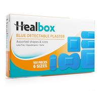 Healbox Blue Assorted Plasters - Pack of 100