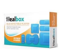 Healbox Blue Assorted Plasters - Pack of 200