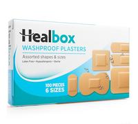 Healbox Washproof Assorted Plasters - Pack of 100