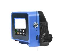 HEALBYBLE Portable Mini Handheld Inkjet Printer 12.7mm For QR Barcode Batch Date Number Expiry Date Coding Machine 28 Languages,Smooth Operation(Include 2 Cartridges)