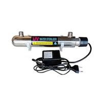 HEALBYBLE Water Systems, 110/220 Stainless Steel UV Water Sterilizer, Ultraviolet Tube Lamp Direct Drink Disinfection Filter, Aquarium Fish Tank Purifier Higher Filtration Efficiency