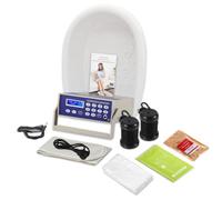 Healcity Ionic Detox Foot Bath Machine Birthday Gift Foot Spa Cleanse Negative Hydrogen System with Professional Tub Basin 10 Liners, 2 Ion Cleanse Arrays (All Accessories Included)