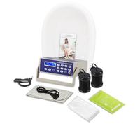 Healcity Ionic Detox Foot Bath Machine Birthday Gift Foot Spa Cleanse Negative Hydrogen System with Professional Tub Basin 10 Liners, 2 Ion Cleanse Arrays (All Accessories Included)