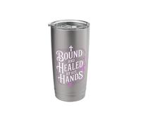 Healed By His Hands Urological Cancer Awareness Stainless Steel Insulated Tumbler