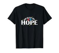 Healed by Hope Placebo Funny Saying Value Graphic T-Shirt, Men, Black, S