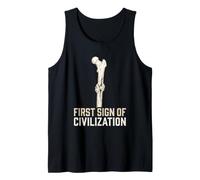 Healed Femur First Sign of Civilization Osteology Tank Top