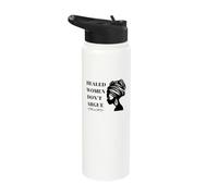 Healed Women Don't Argue Emotional Wellness Empowerment Stainless Steel Insulated Water Bottle