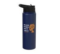 Healed Women Don't Argue Emotional Wellness Empowerment Stainless Steel Insulated Water Bottle