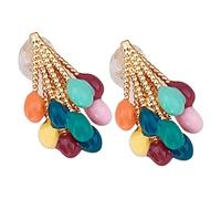 HEALEEP 1 Pair Retro Balloon Dangle Earrings for Women Aesthetic Ear Jewelry Minimalist Drops for Holidays